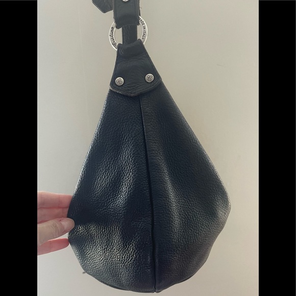 Cristina Made In Italy Black Leather Bag - Picture 3 of 16